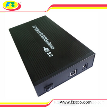 3.5 External Aluminum HDD Enclosure ,USB 2.0 stock products status Case, SATA caddy ,1tb box